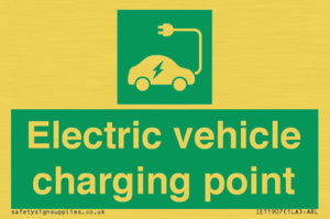 Electric vehicle charging point
